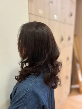 ロング カラー ヘアアレンジ Ha naのヘアスタイル