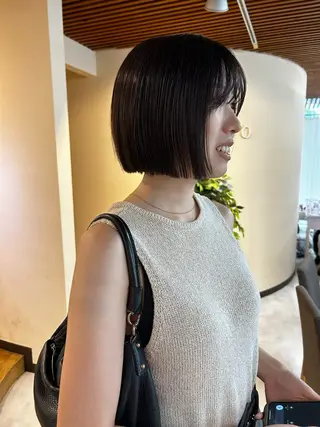 ショート 透明感/レイヤー/ 武士るな🌿‬のヘアスタイル