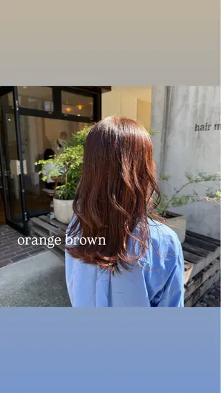 セミロング カラー ヘアアレンジ 飯島 美海のヘアスタイル