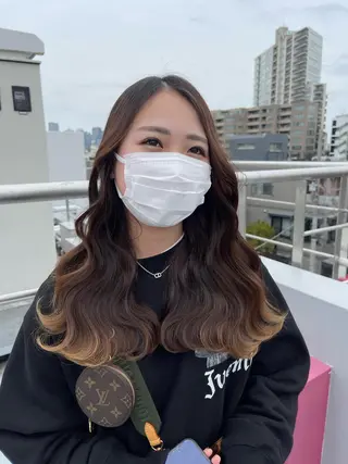 ロング カラー モテ髪提案します💕 髪質改善宗一郎のヘアスタイル