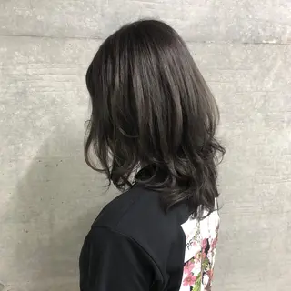 ミディアム カラー GrandStory SHIBUYA所属・卒業式お呼ばれ🕊️ ヘアセット✴︎ミキのヘアスタイル