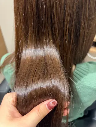 ミディアム パーソナルカラー診断 /伏見/赤坂 茉央のヘアスタイル