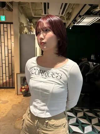 ショート カラー ブリーチ/エクステ はしもと　そな🫧の眉毛・アイブロウイメージ