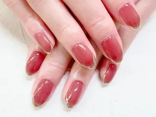 ミディアム ネイル ビアンカ金町店 中島　せり菜のネイルデザイン