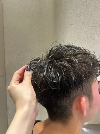 パーマ メンズ 🌟透明感カラー🌟 恵比寿/sayuのヘアスタイル