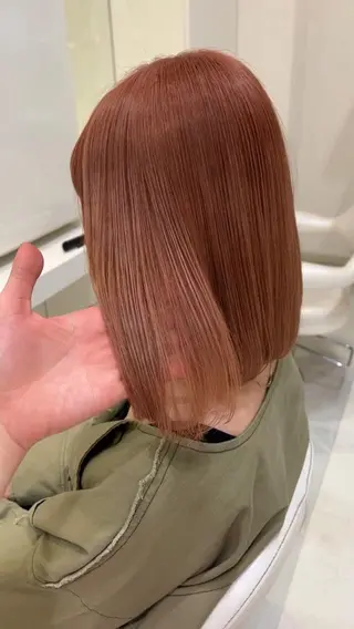 ミディアム カラー パーマ/レイヤー /店長/YURAのヘアスタイル