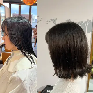 ミディアム ハイトーン/ブリーチ 八重津 晃輔のヘアスタイル