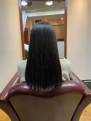 ロング カラー 🌱ぱっつとボブカ ット🌱/Ryotaのヘアスタイル