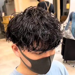 パーマ メンズ 🔥メンズ特化🔥 永瀬椋のヘアスタイル