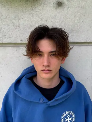 ショート メンズ 渡 汐音のヘアスタイル