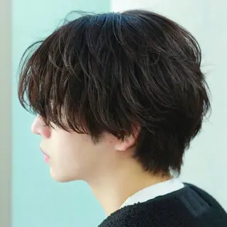 メンズ aya / カットカラーのヘアスタイル