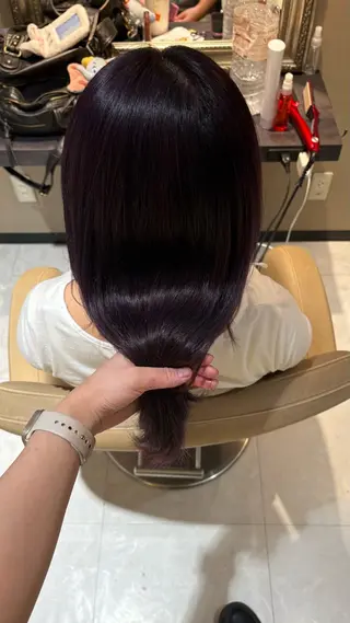 ロング KIND所属・KIND 佐藤 和奏のヘアスタイル