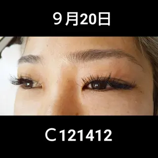 マツエク・マツパ 💡次世代LED -TIARA💡のマツエク・マツパデザイン