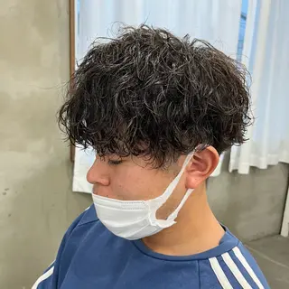 ショート パーマ メンズ メンズ満足度No.1 代表　北野拓海　蕨のヘアスタイル