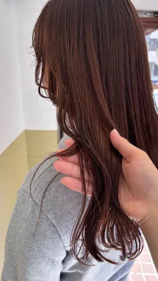 セミロング moon所属・平出 千尋のヘアスタイル