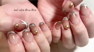 ミディアム ネイル ネイルスタジオ シェイクユアハンズのネイルデザイン