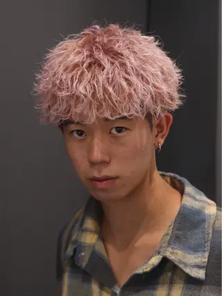 カラー パーマ ヘアアレンジ メンズ メンズ特化❤️🔥 RIKU❤️🔥のヘアスタイル