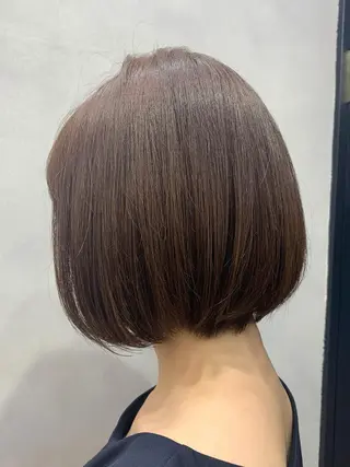 ショート カラー パーマ ヘアアレンジ SALOWIN Frente店所属・個室で似合わせ好印象 🧡外山弥千代のヘアスタイル