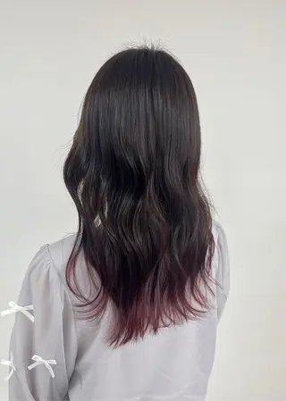 カラー ロング 🍓若山　未羽🍓 ReCharme新保のヘアスタイル