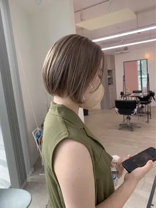 ショート カラー kitagawa mayuのヘアスタイル