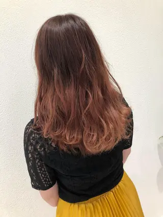 セミロング 岸 保奈美のヘアスタイル