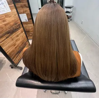 セミロング カラー パーマ ヘアアレンジ キッズ PARK.なんば本店 ミルボンAujua認定サロン[パーク]所属・辻優太/韓国ヘア/メ ンズ/ダウンパーマのヘアスタイル