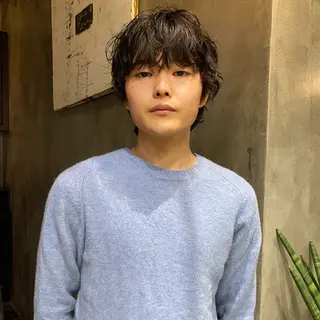 ショート パーマ メンズ ◽️モードヘア◽️ SHOUTOのヘアスタイル