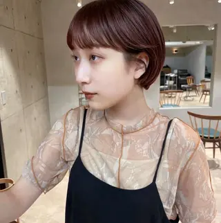 ショート tete nico所属・似合わせ/ヘアカラー nanami🌸のヘアスタイル