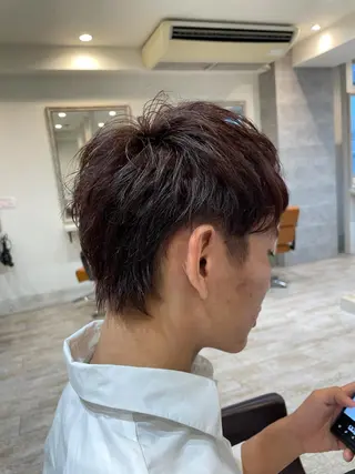 カラー メンズ Agu hair verse所属・小顔/似合わせカット 杉山莉菜のヘアスタイル