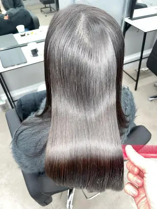 ロング カラー パーマ 🌈艶髪/髪質改善 新宿itouのヘアスタイル