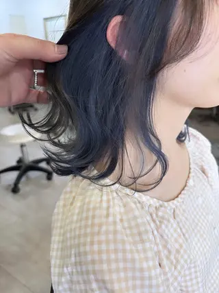 カラー 本町/新町/心斎橋 透明感カラーSANCのヘアスタイル