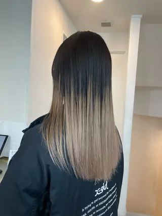 ロング カラー ヘアアレンジ 🦠カラーリスト/ 魚瀬あおい🦠のヘアスタイル