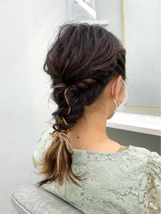 ヘアアレンジ coeur所属・中川 茜里のヘアスタイル
