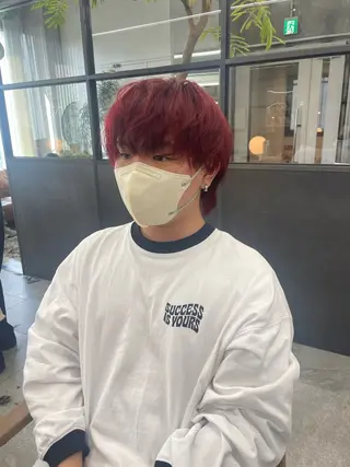 ショート 鈴木瑛里／ブロンド ベージュ／男女のヘアスタイル