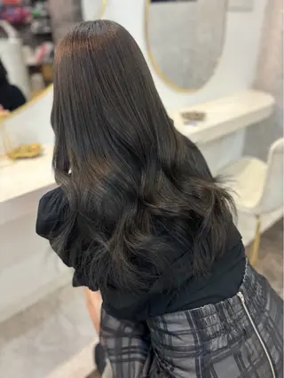 ロング カラー 😈せいと😈 ハイトーン/縮毛矯正のヘアスタイル