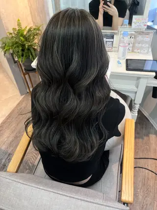 ロング カラー 韓国系/ダブルカラー /トグチリンカのヘアスタイル