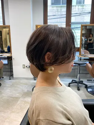 ショート E N T E R所属・🌕髪質改善/透明感 @ENTER大名のヘアスタイル