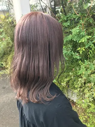 セミロング 下條 真のヘアスタイル
