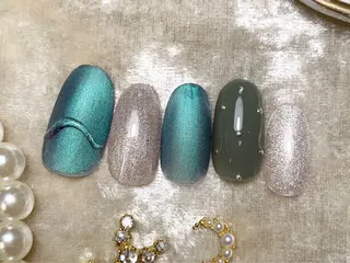 ネイル ネイルPetit Ribbonのネイルデザイン