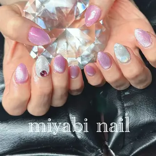 ネイル miyabi nail 桂川駅近くのネイルデザイン
