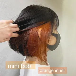 ショート カラー 舟橋 りんかのヘアスタイル