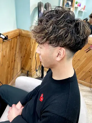 ショート パーマ CORE(コア)新宿所属・CORE masaのヘアスタイル