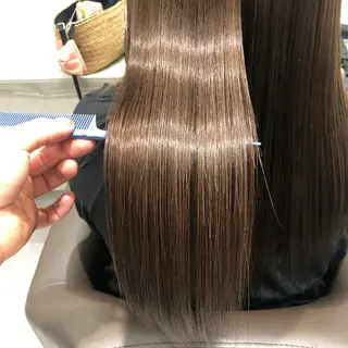 セミロング 中川/縮毛矯正/ 高羽　克明のヘアスタイル