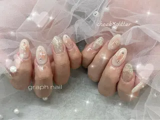 ネイル graph nail【グラフ ネイル】所属・graphnail‪ ‪‪❤︎‬manaのネイルデザイン