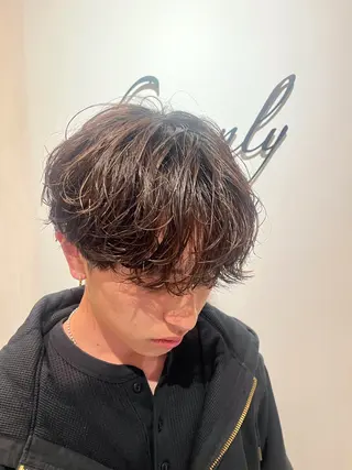 メンズ 新宿/カット/ 縮毛矯正/かずまのヘアスタイル