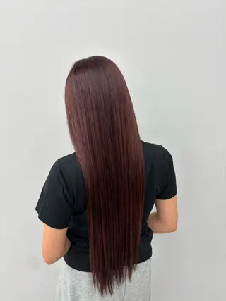 ロング ヒメザキ ユリのヘアスタイル