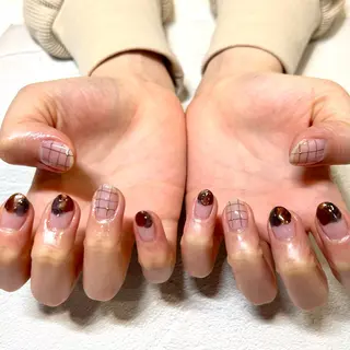 ネイル 長瀬 瑠霞のネイルデザイン