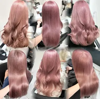 セミロング カラー 艶髪×ガーリー🎀 渋谷/ririkaのヘアスタイル