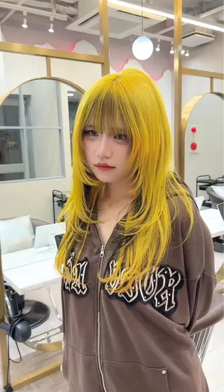 ロング 坂口 京平のヘアスタイル