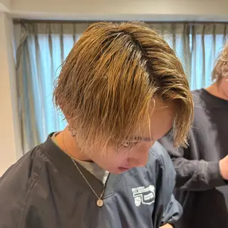 メンズ 🎀韓国レイヤー/透 明感カラー/airiのヘアスタイル